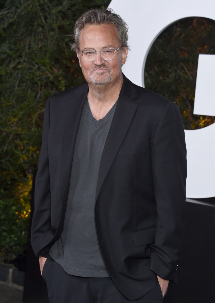 Matthew Perry at the 2022 GQ Men Of The Year Party.