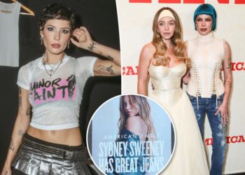 Sydney Sweeney’s ‘Americana’ co-star Halsey slams fans who boycotted film over ‘denim bulls–t’