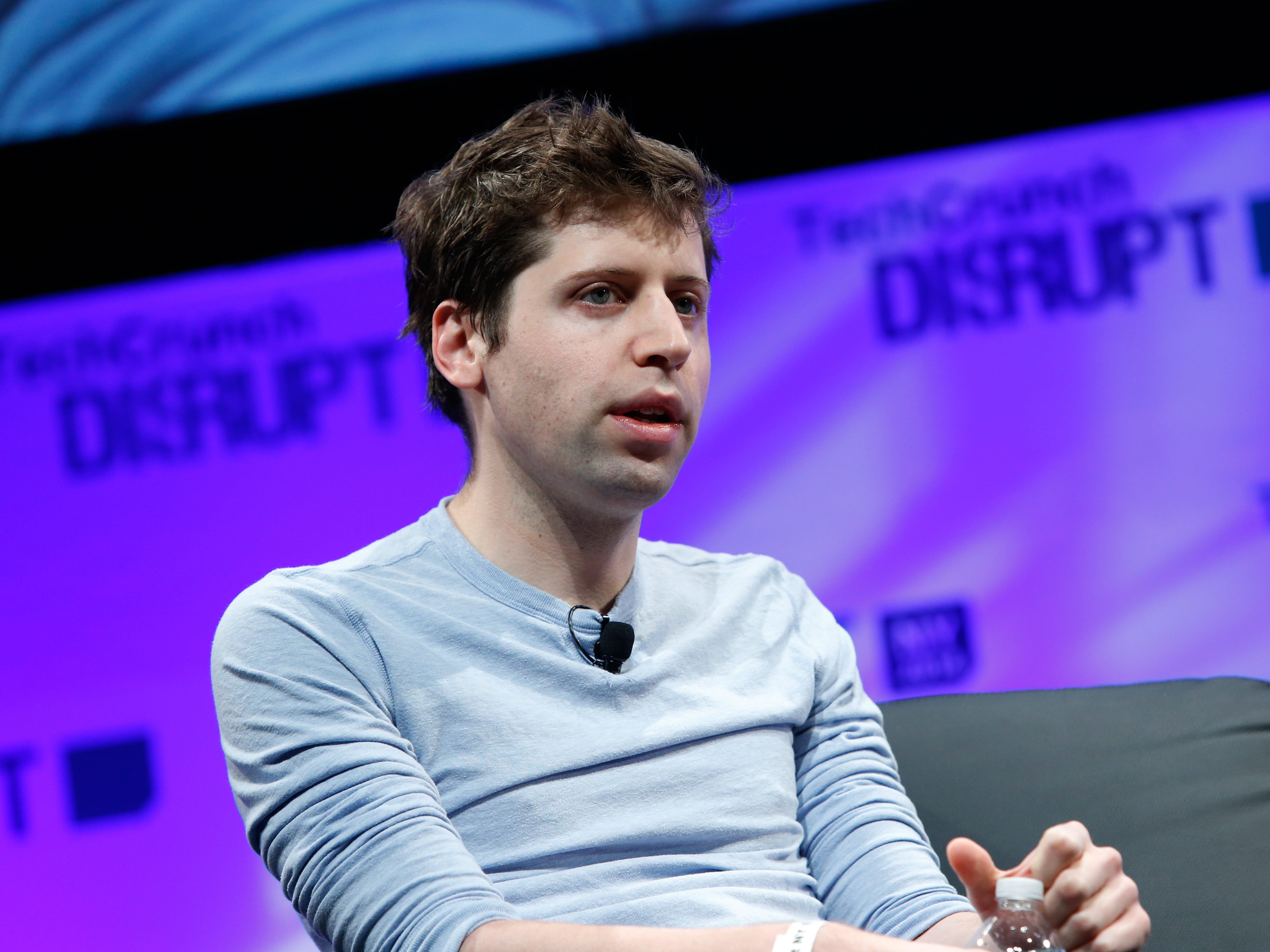 Sam Altman speaks at TechCrunch Disrupt NY 2014 - Day 1 on May 5, 2014 in New York City.
