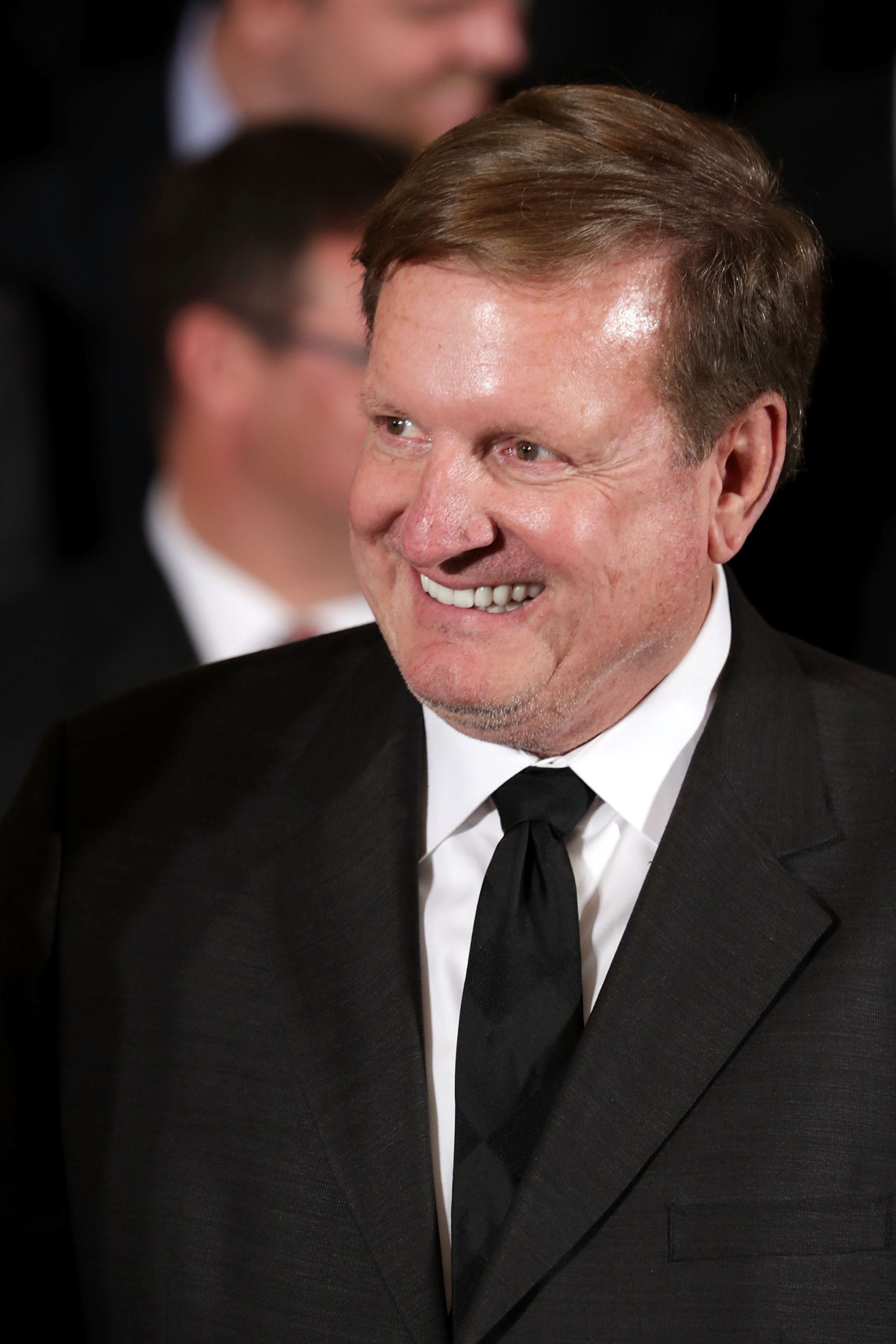 SoHo House chairman Ronald Burkle attending a celebration for the Pittsburgh Penguins' Stanley Cup victory at the White House.