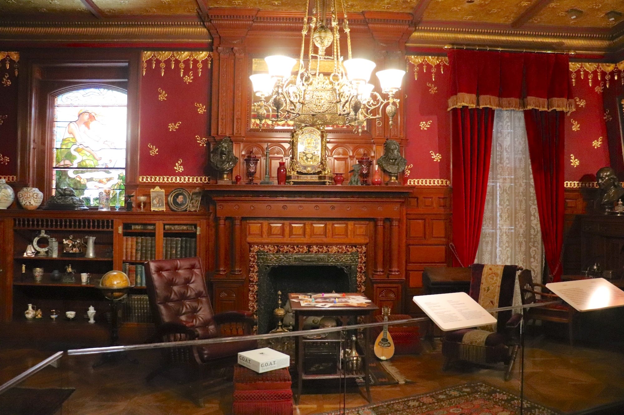 The Library at Ballantine House.