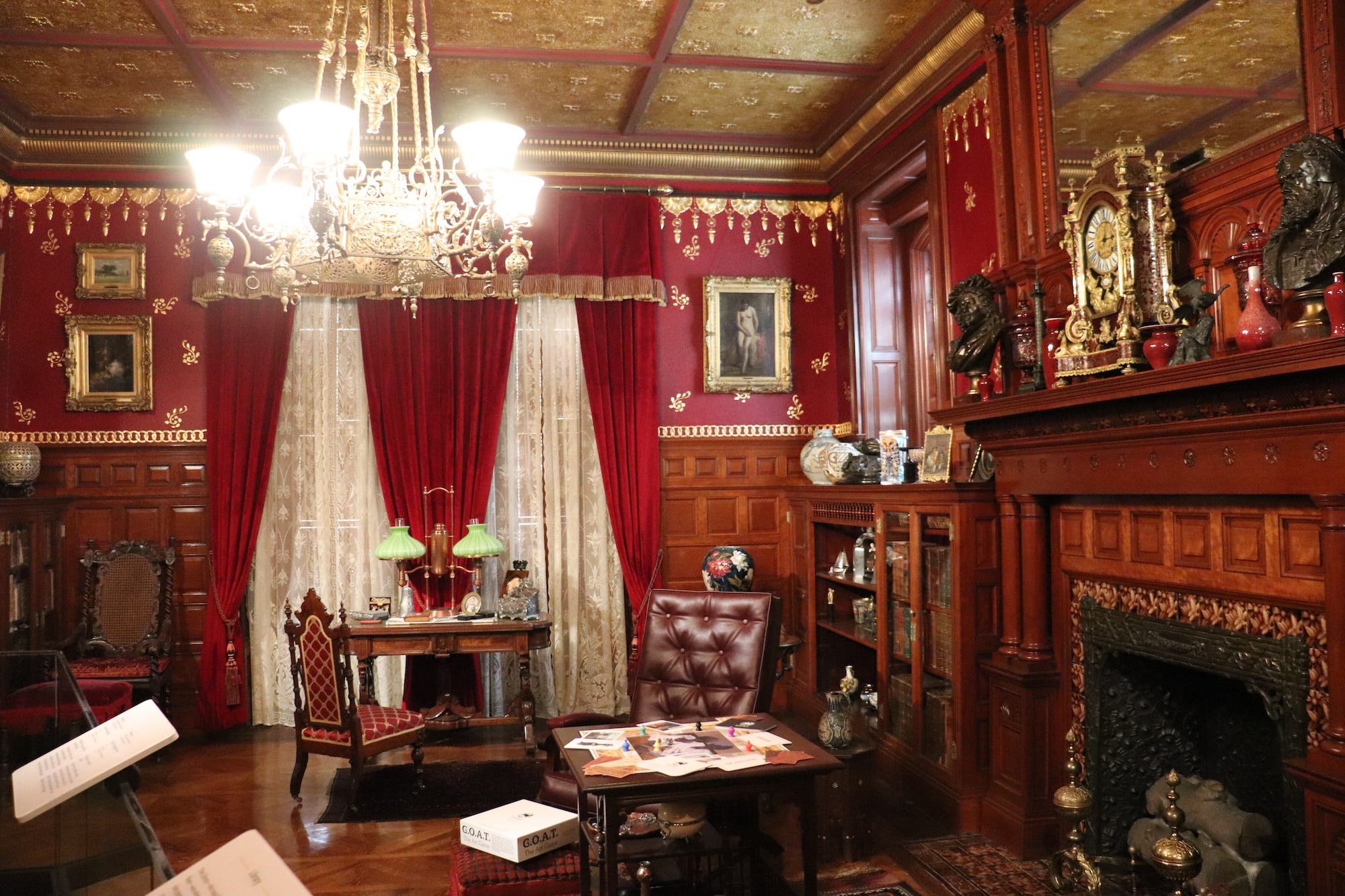The Library at Ballantine House.