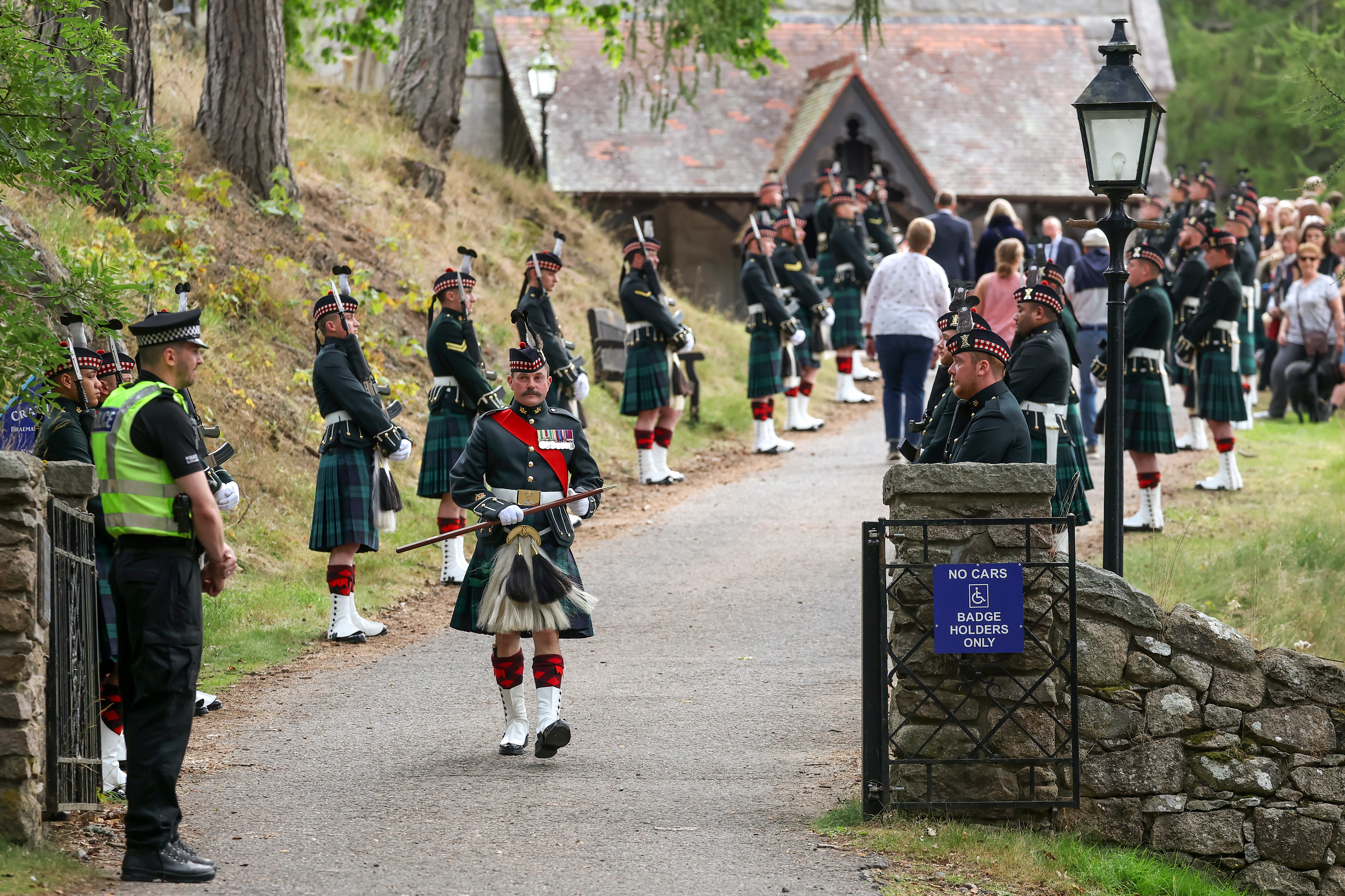 Crathie Kirk in Scotland.