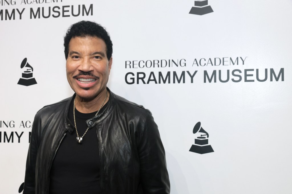  Lionel Richie attends Reel To Reel: The Greatest Night in Pop featuring Lionel Richie at GRAMMY Museum L.A. Live on August 05, 2024 in Los Angeles