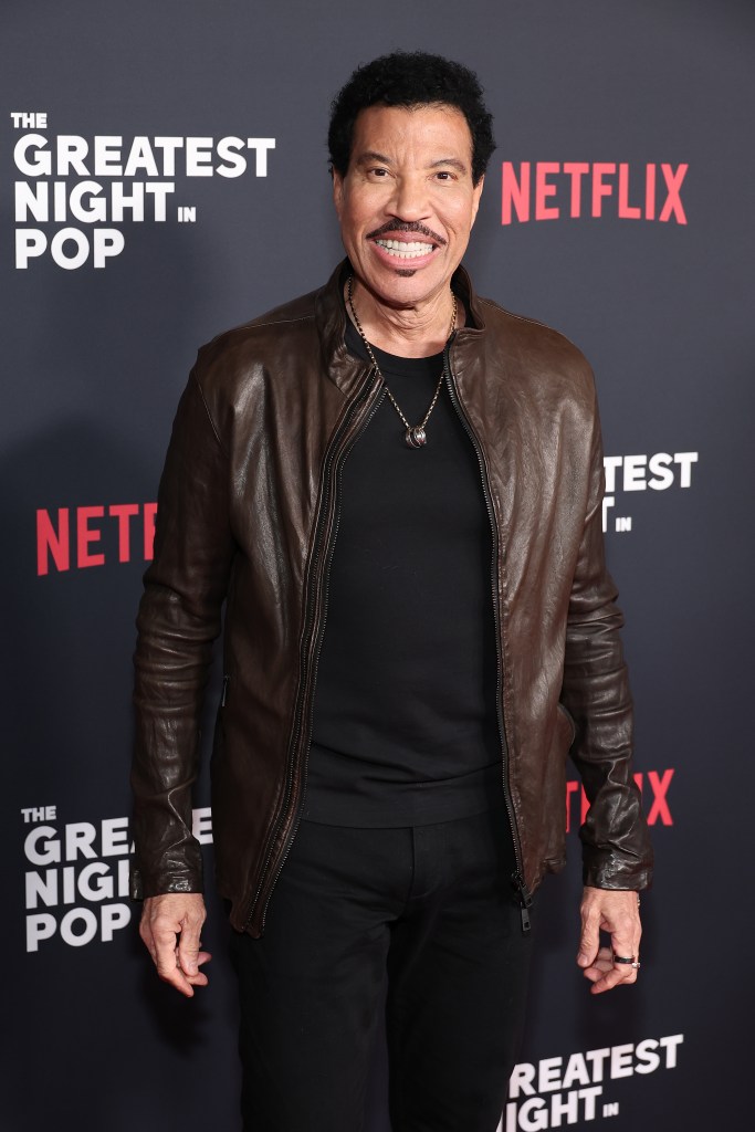 Lionel Richie attends the premiere of Netflix's 