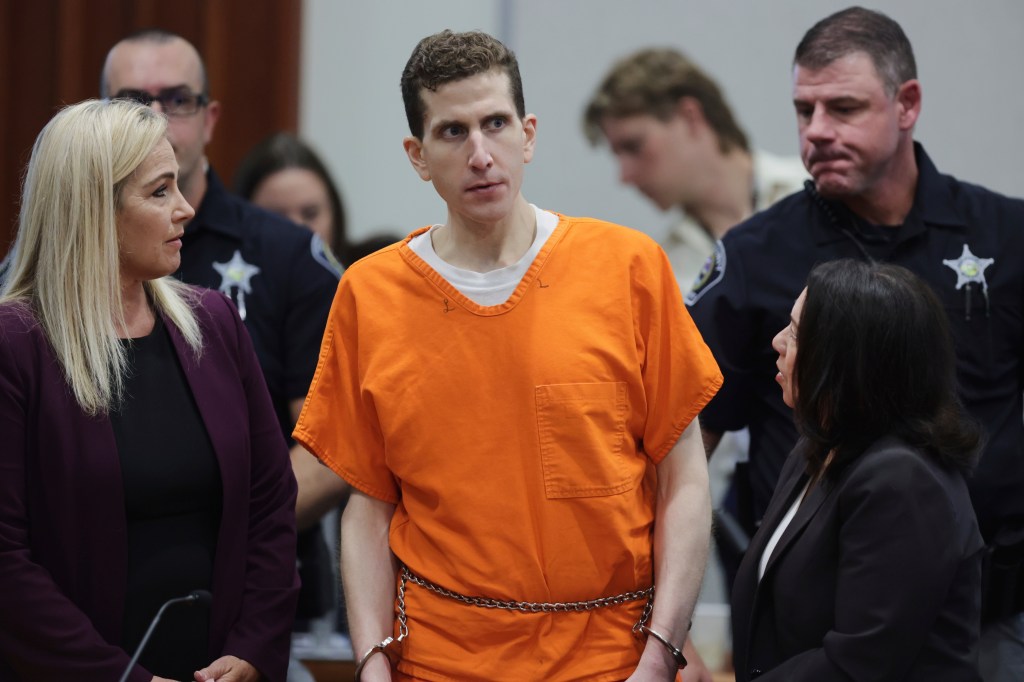 Bryan Kohberger in court.