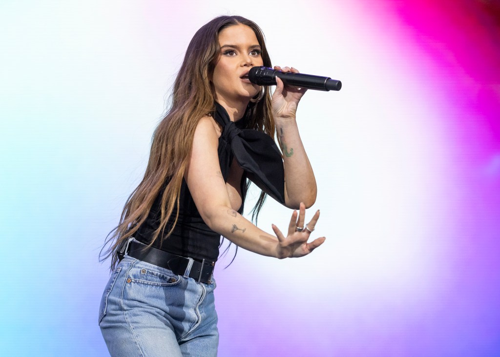 Maren Morris performs on day 10 of 2025 Festival d'été de Québec on July 12, 2025 in Quebec City, Quebec.
