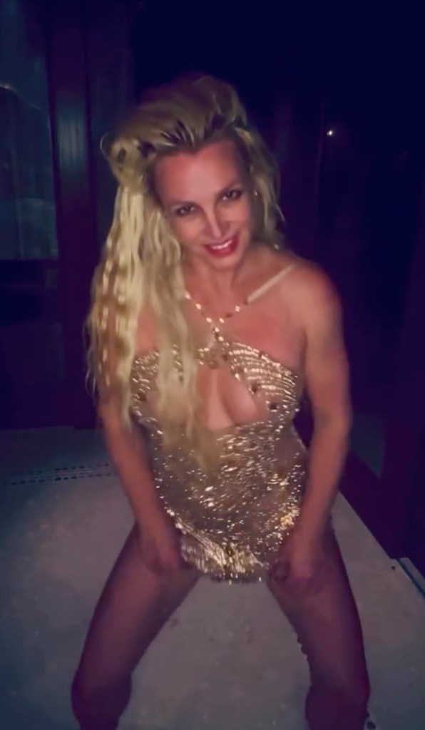 Britney Spears poses for a photo.