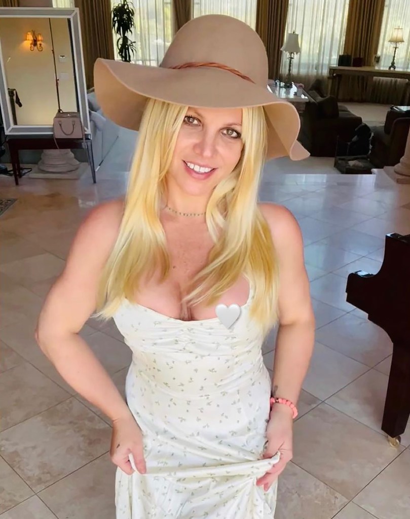 Britney Spears poses for a photo.