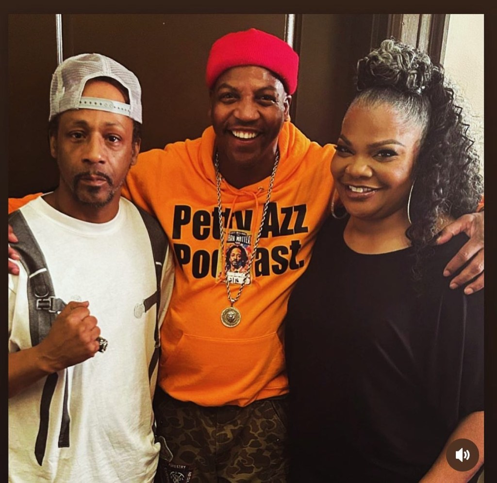 (L-R) Katt Williams, Reggie Carroll and MoNique.