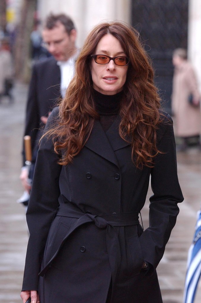 Taylor Lynne Thomson outside a London court.
