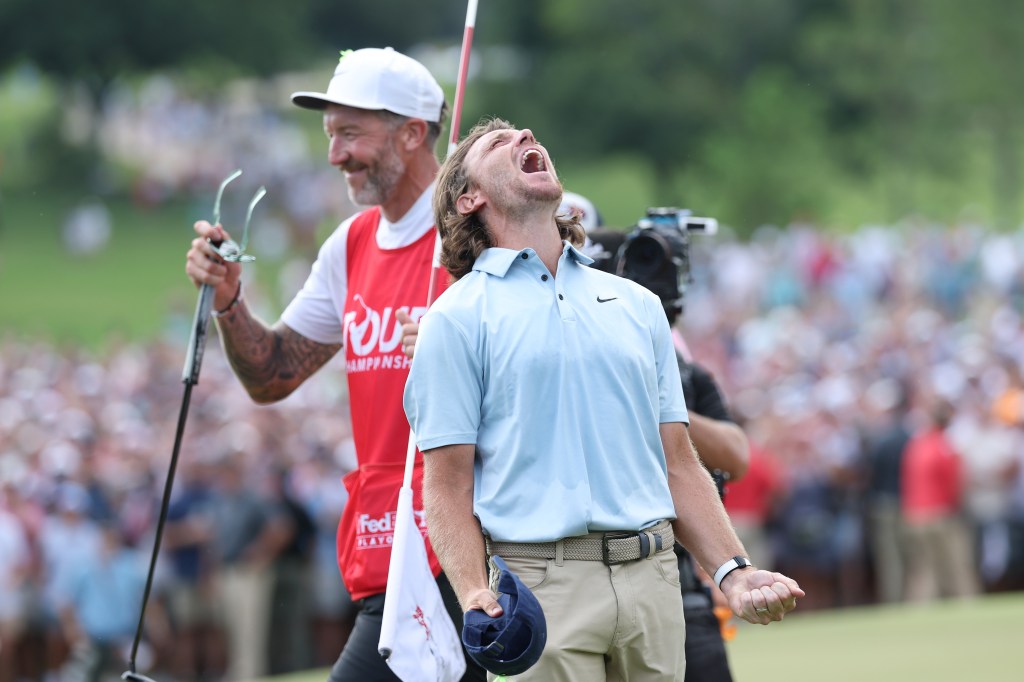 Tommy Fleetwood at PGA Tour Sunday
