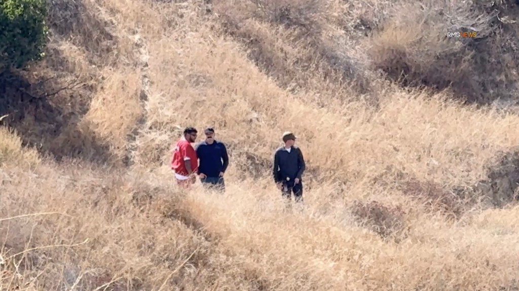 Emmanuel Haro's father helped police search for his son's body on Sunday.