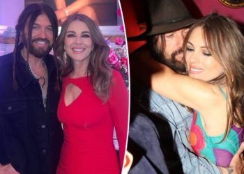 Elizabeth Hurley shares never-before-seen photos with ‘Squirrel Man’ Billy Ray Cyrus on his 64th birthday