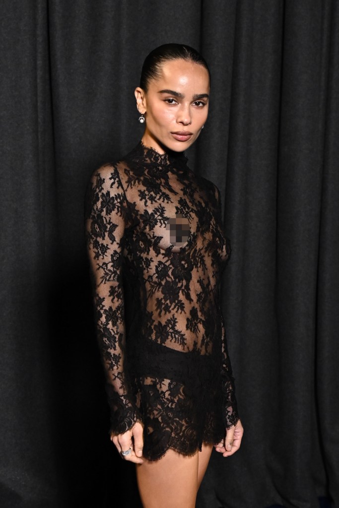 Zoë Kravitz in Paris Sept. 24. 