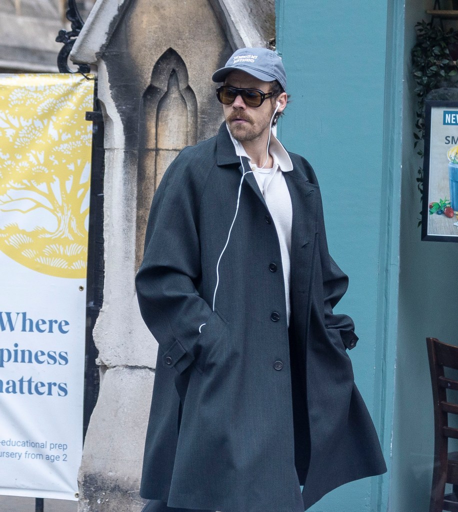 Harry Styles in London. 