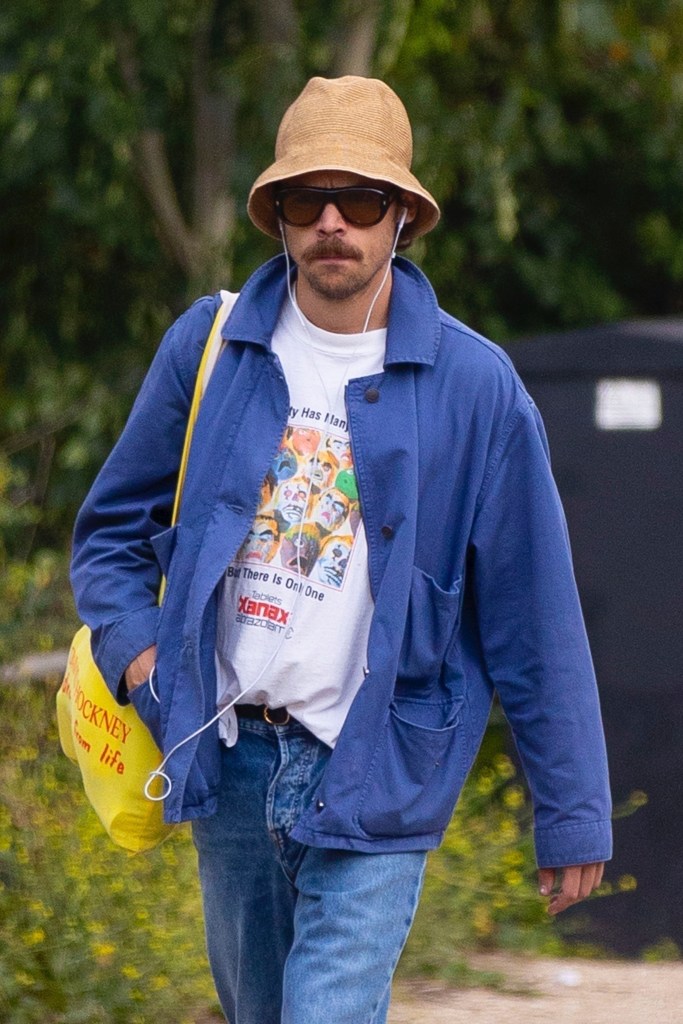 Harry Styles in London Aug. 15. 