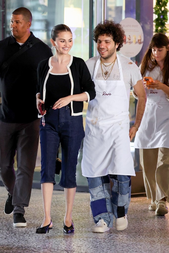Selena Gomez and Benny Blanco on Aug. 5. 