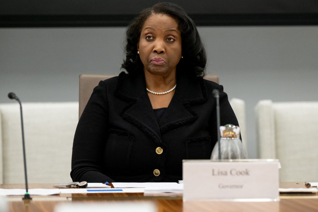 Lisa Cook, Governor of the Federal Reserve Board.