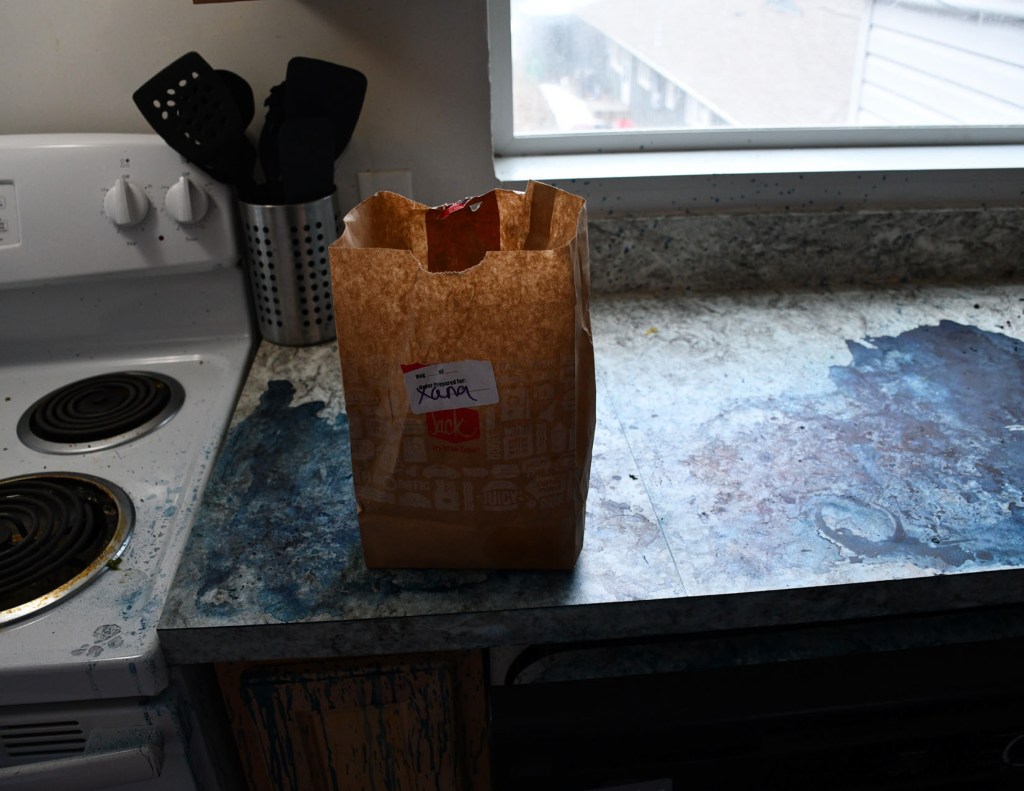 New photos show Xana Kernodle's DoorDash delivery order before she was murdered by Bryan Kohberger.