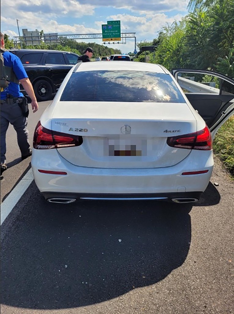 CBP agents apprehending a carjacking suspect in Washington, D.C.