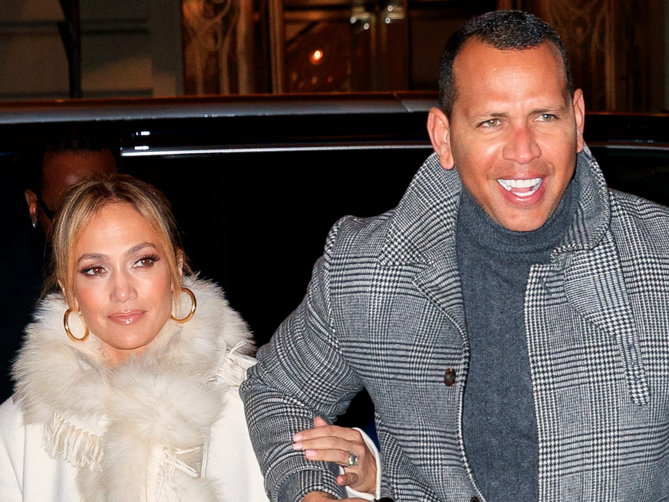 Jennifer Lopez and Alex Rodriguez out in New York City in 2019.