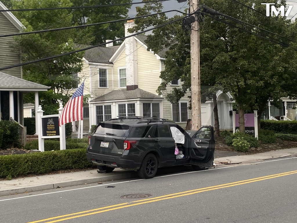 Dylan Walsh's car crash in New Jersey on Aug. 17, 2025.