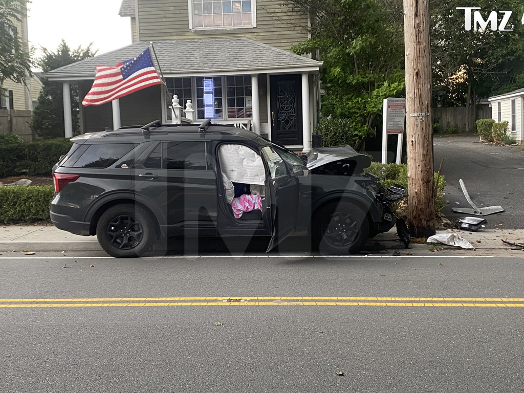 Dylan Walsh's car crash in New Jersey on Aug. 17, 2025.