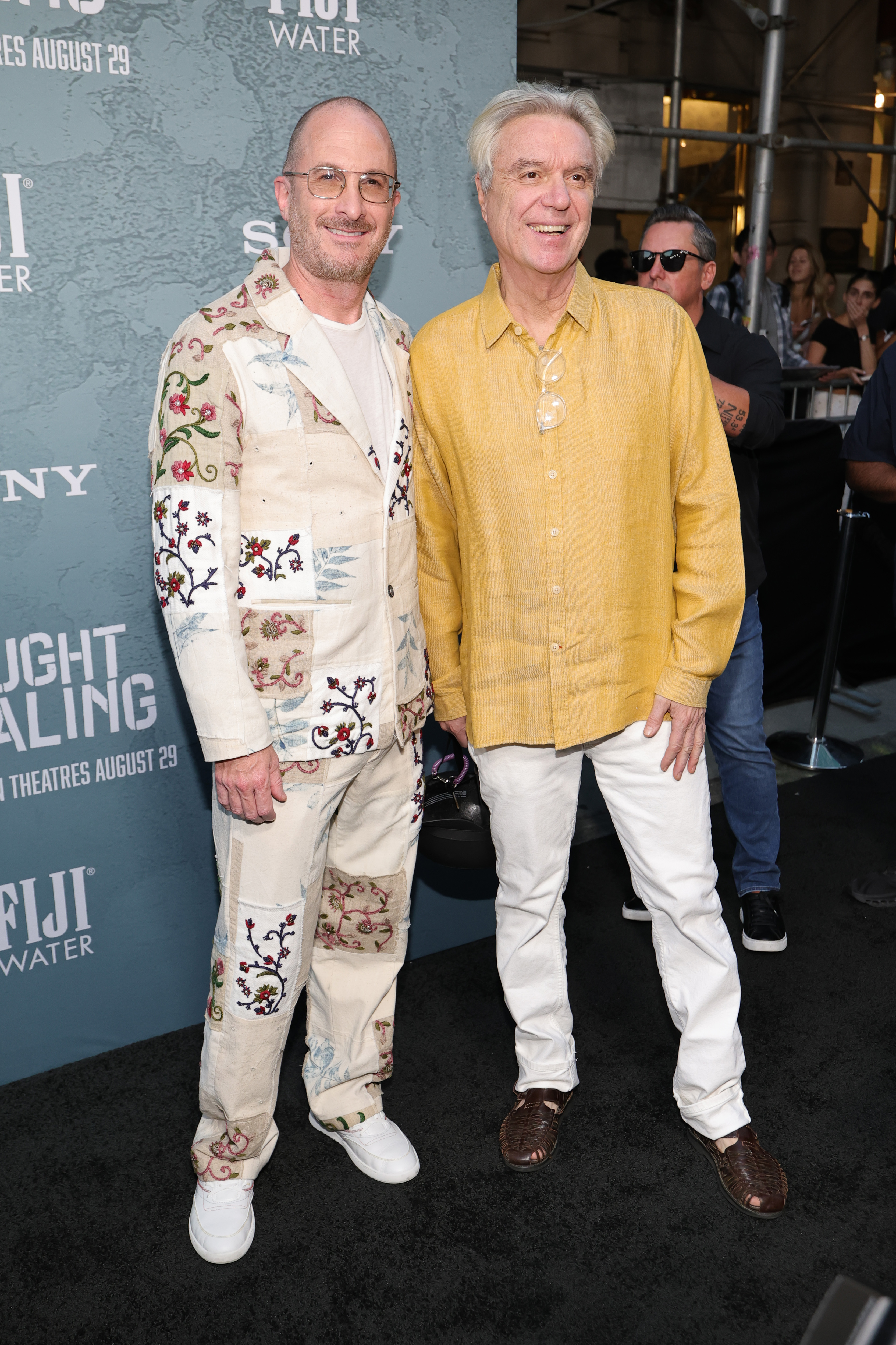 Darren Aronofsky, David Byrne, ‘Caught Stealing’ NYC premiere