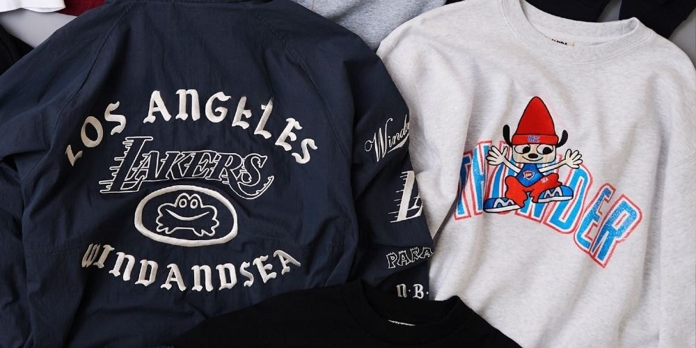 WIND AND SEA Reunites With NBA and ‘Parappa the Rapper’ for Second Three-Way Collab