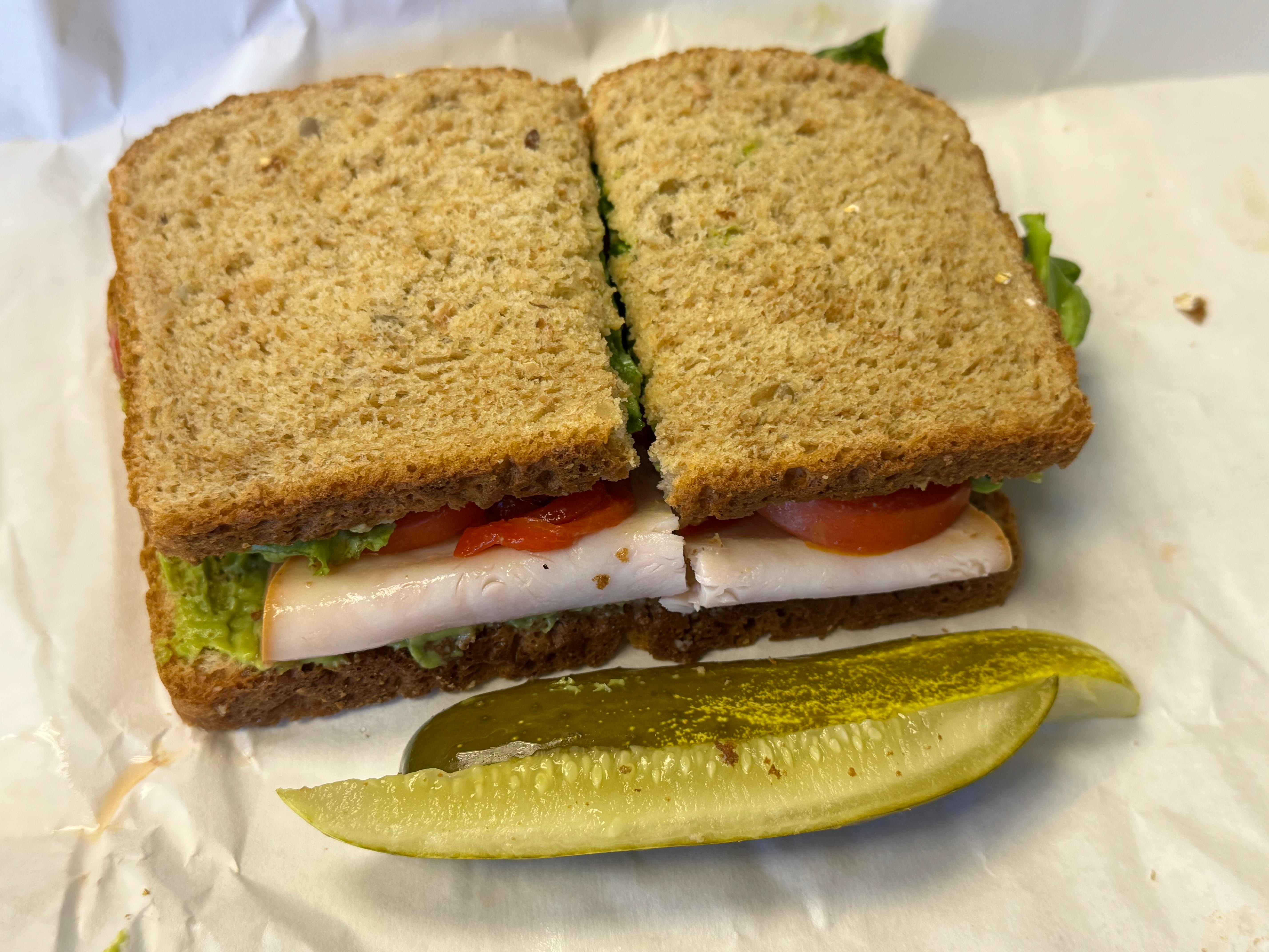 Turkey sandwich.