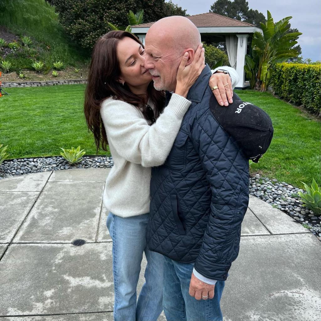 Bruce Willis and Emma Heming via Instagram