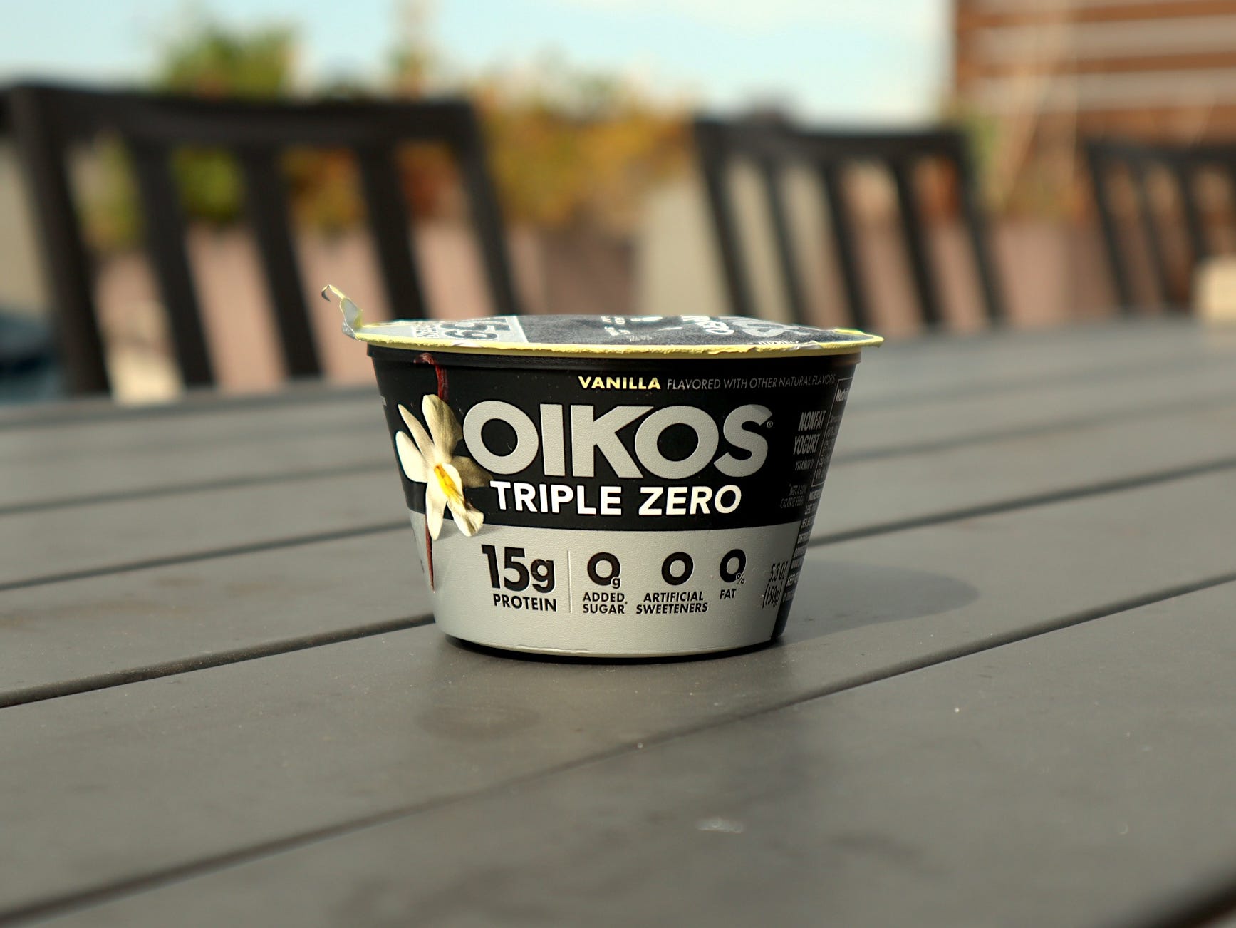 oikos triple zero yogurt