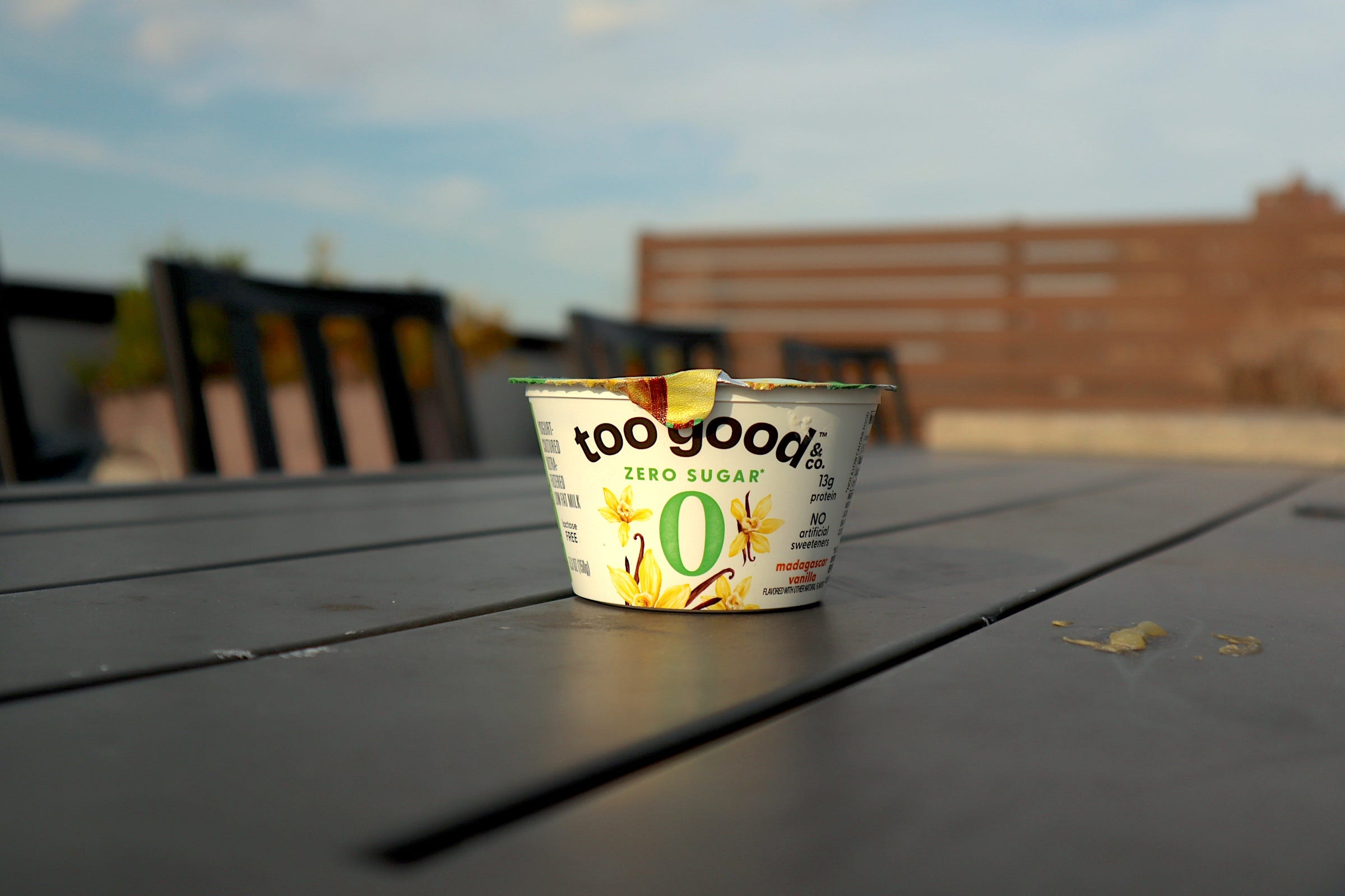 too good yogurt zero sugar