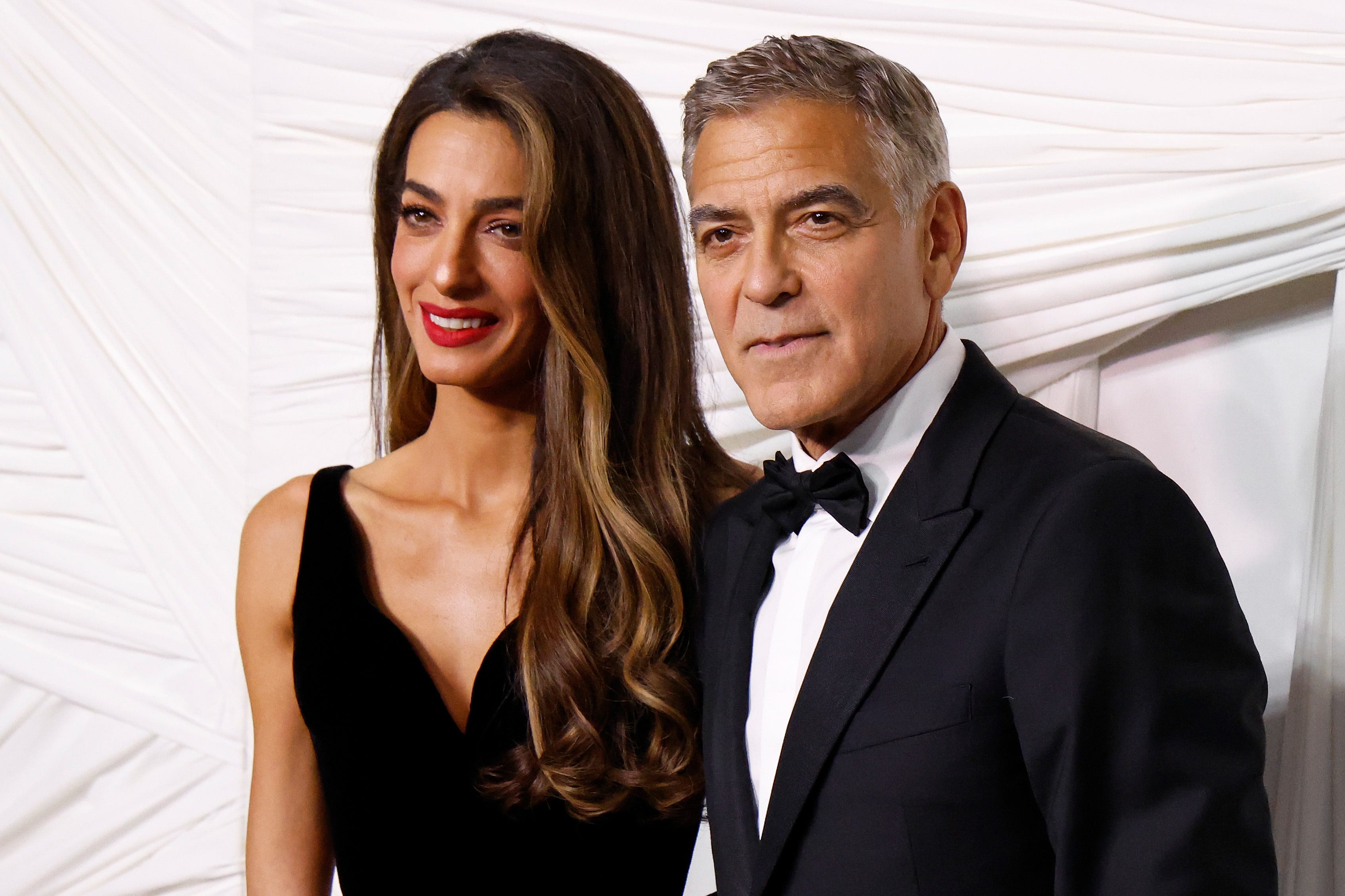 George and Amal Clooney.