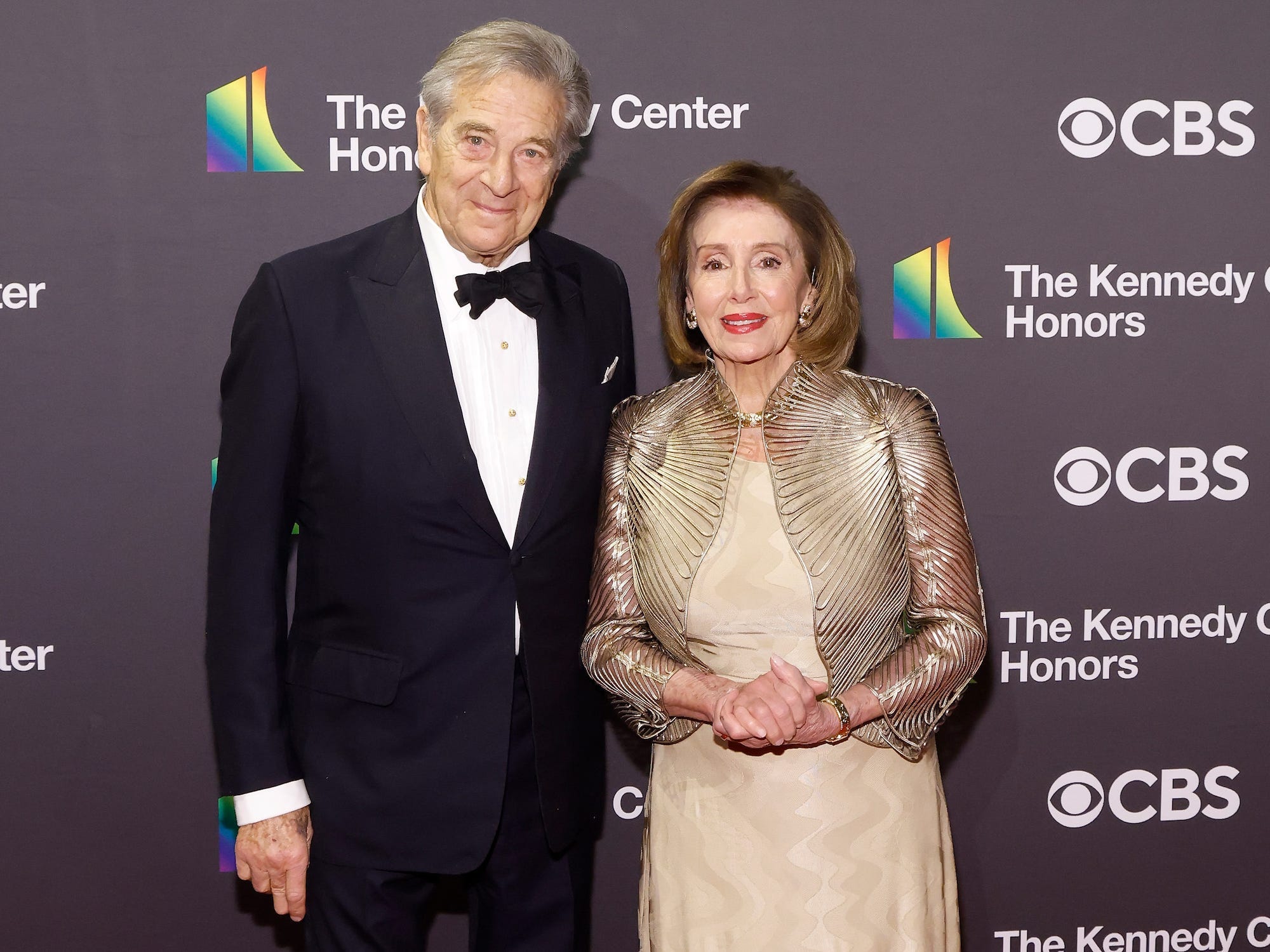 Nancy Pelosi and her husband Paul in 2024.