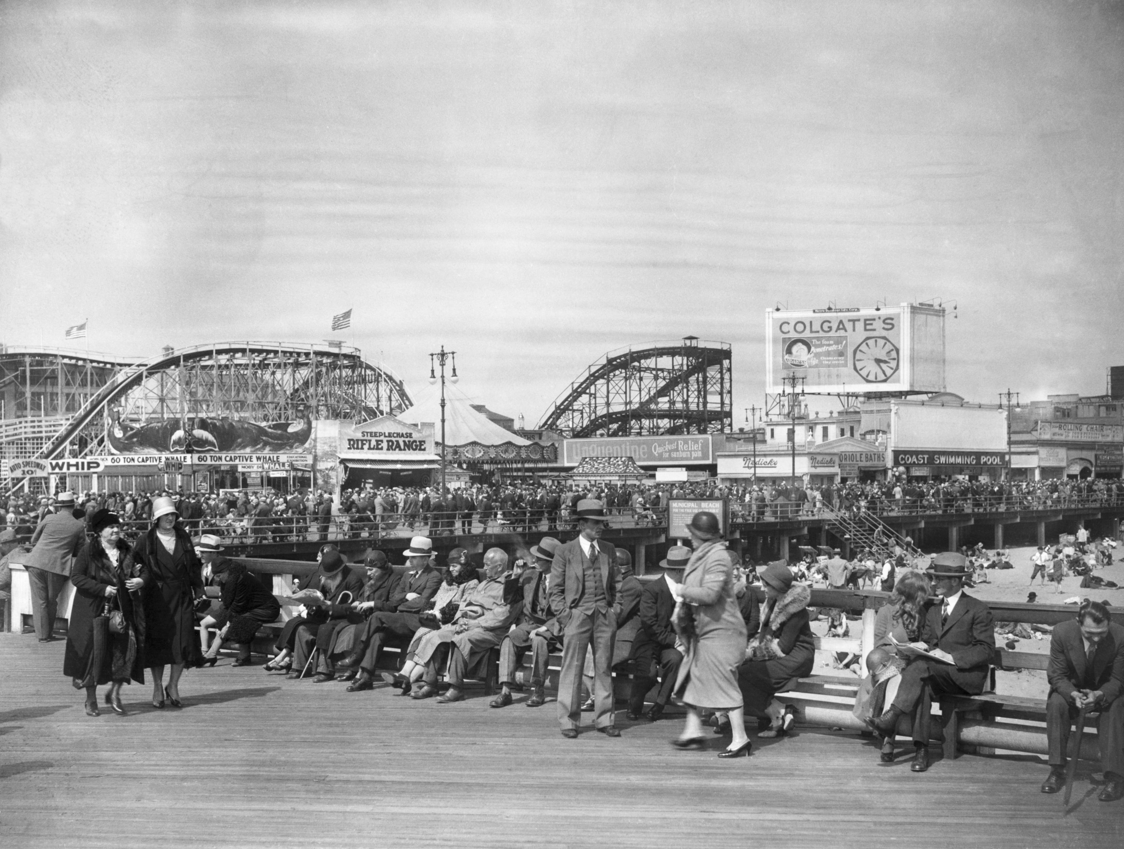 coney island boardwalk