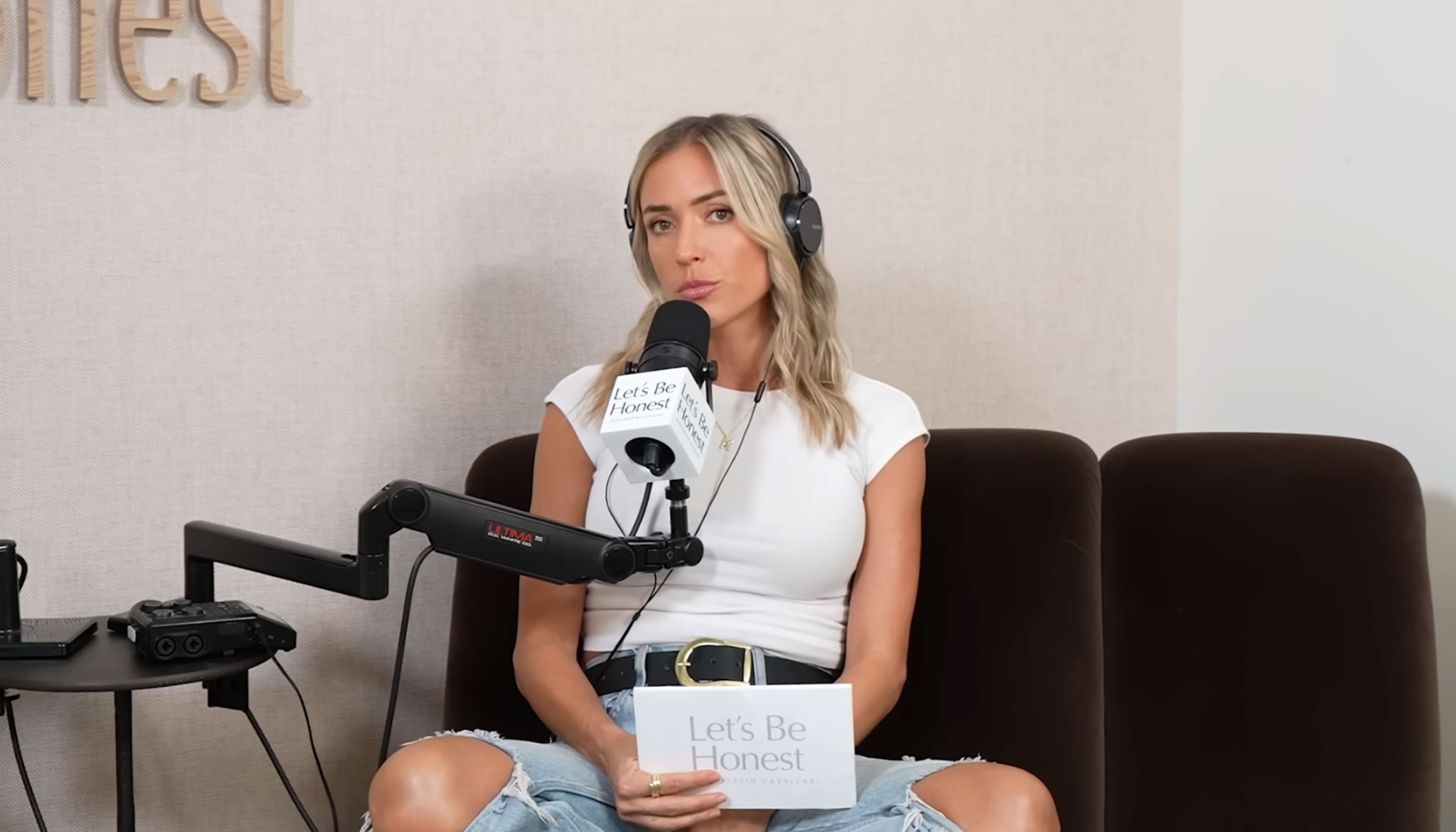 Kristin Cavallari at the mic. 