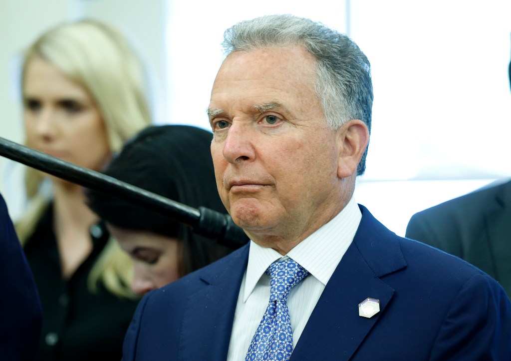 Photo of Steve Witkoff at a White House meeting.