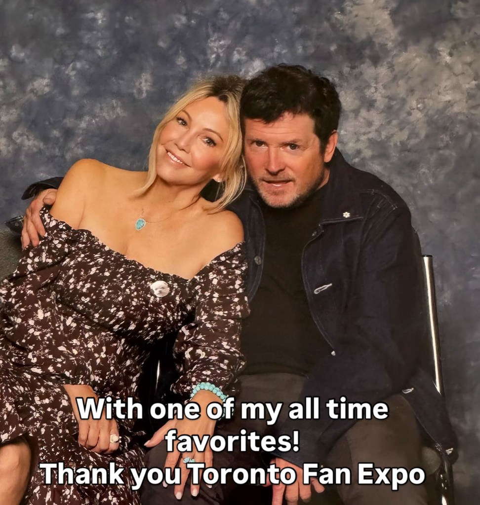 Heather Locklear and Michael J. Fox have sweet reunion nearly 25 years after starring on 'Spin City'. August 26th, 2025 (https://www.instagram.com/p/DN3nkRj3iL7/)