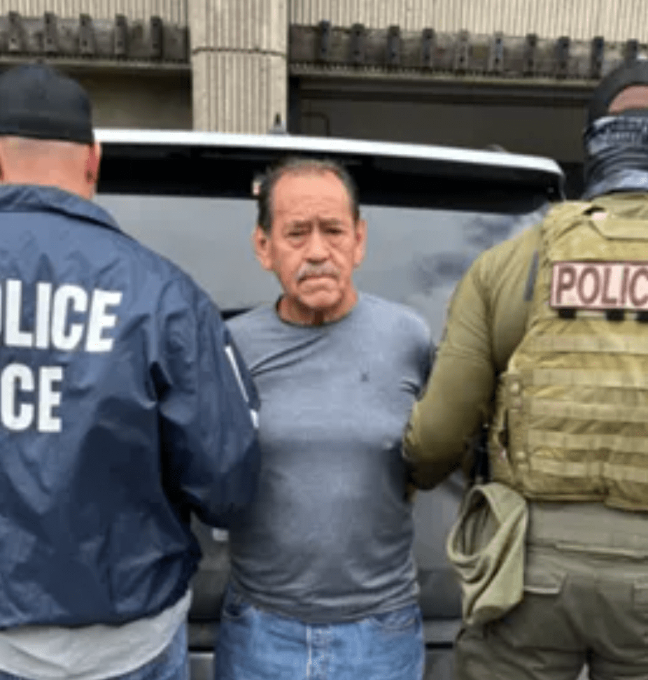 Jaime Sarinana-Rodriguez in police custody.