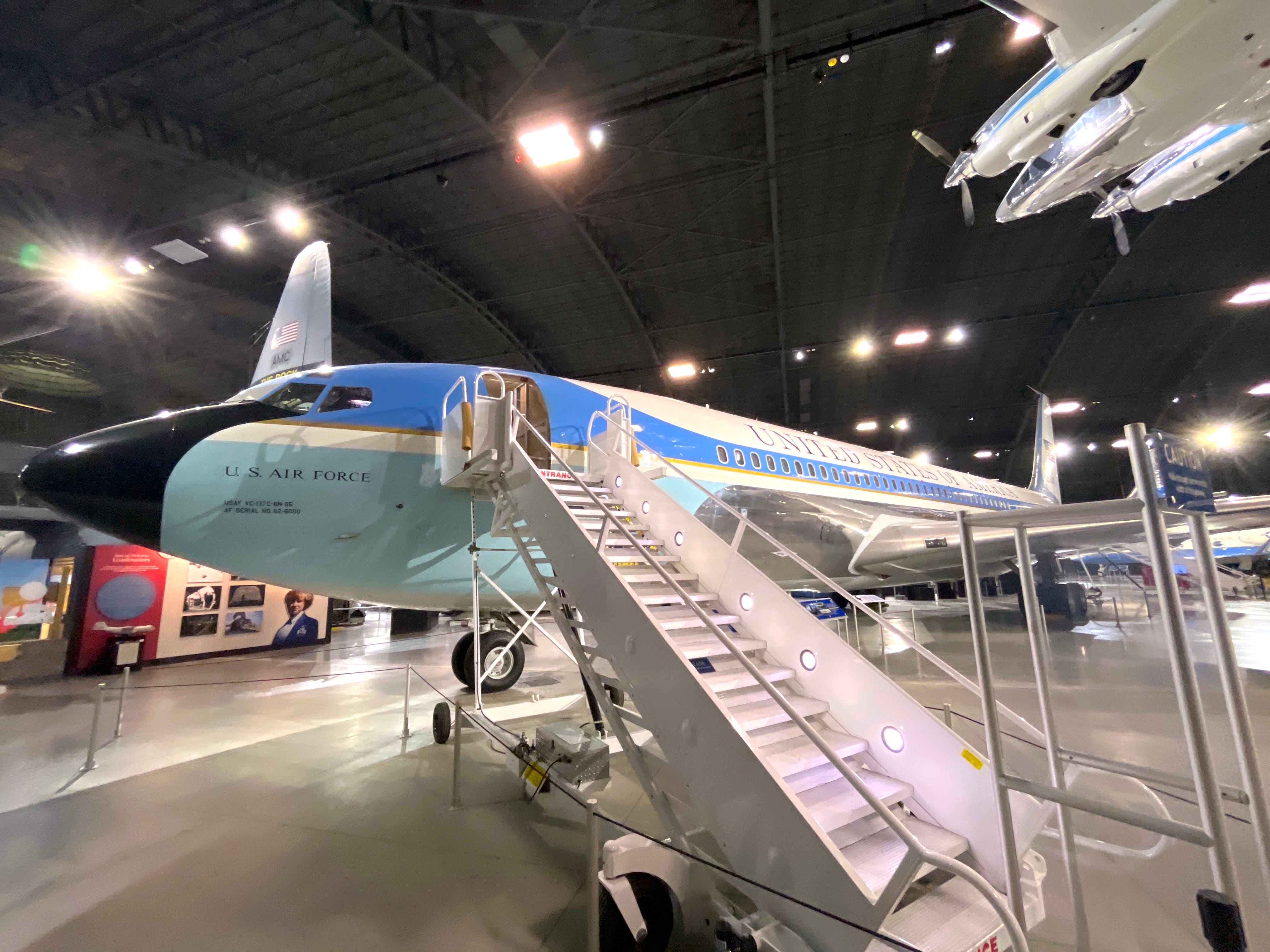Air Force One at the National Museum of the US Air Force.