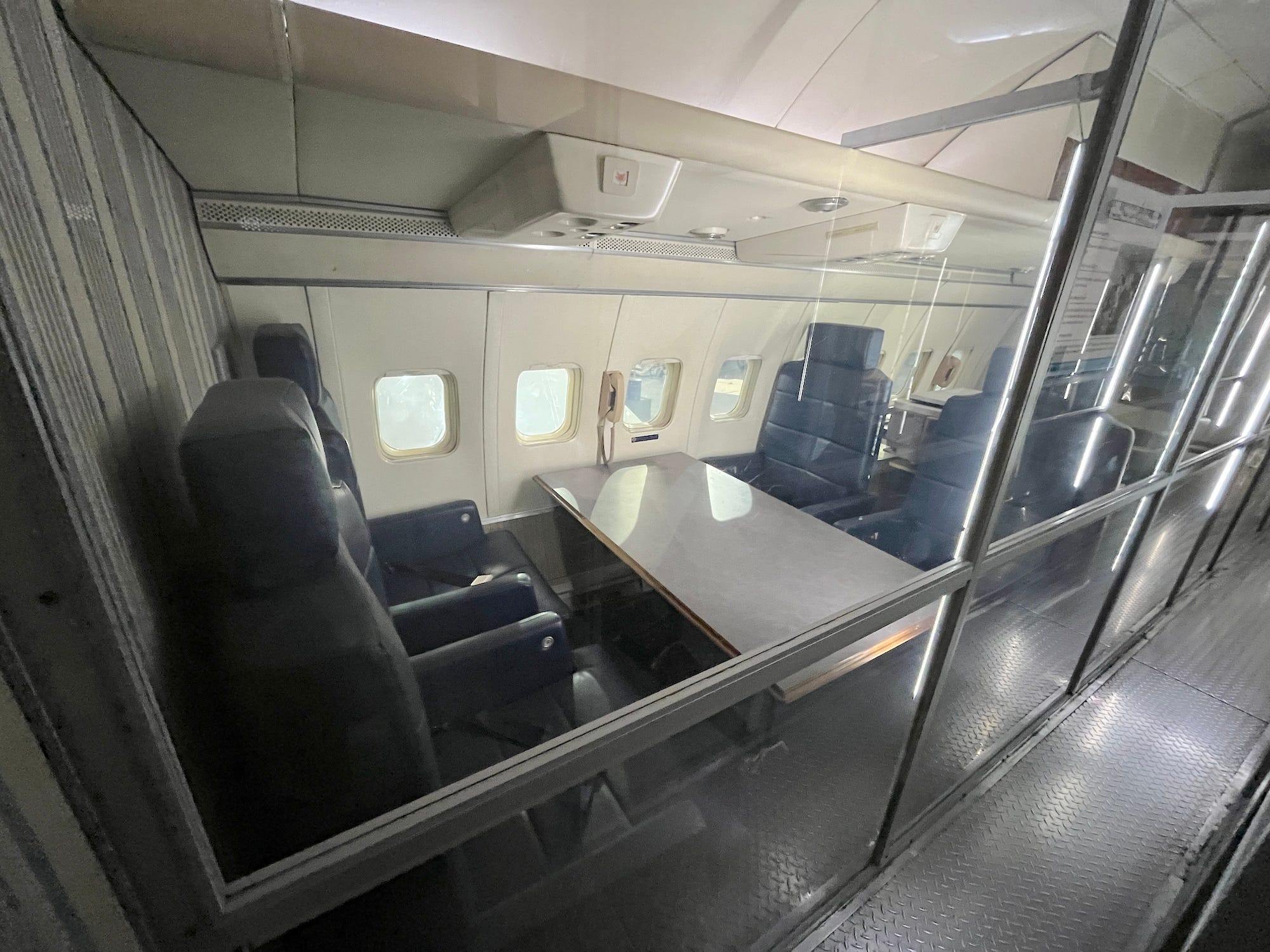 Seating aboard SAM 26000.