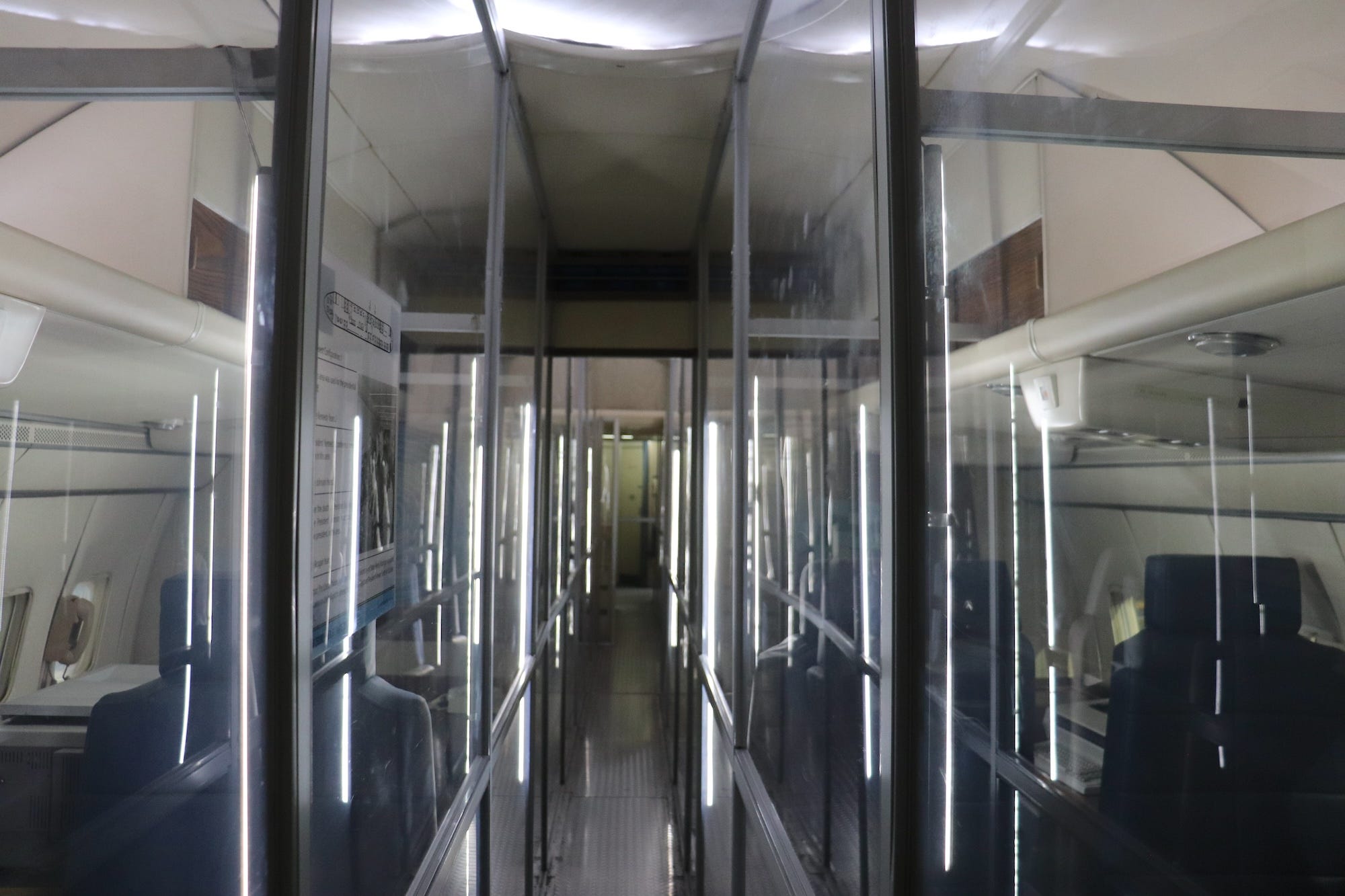 A hallway on SAM 26000.