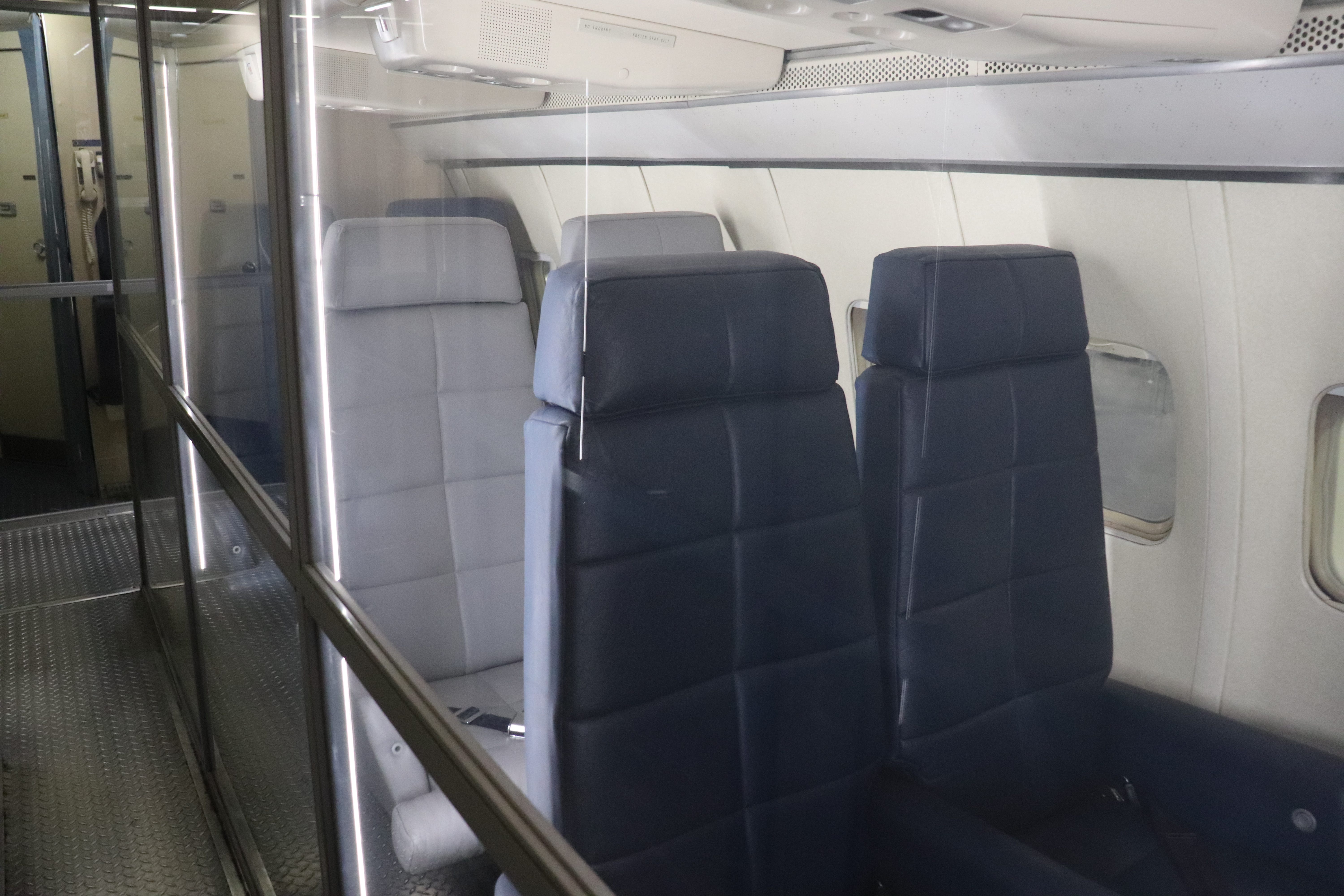 Seats on Air Force One.