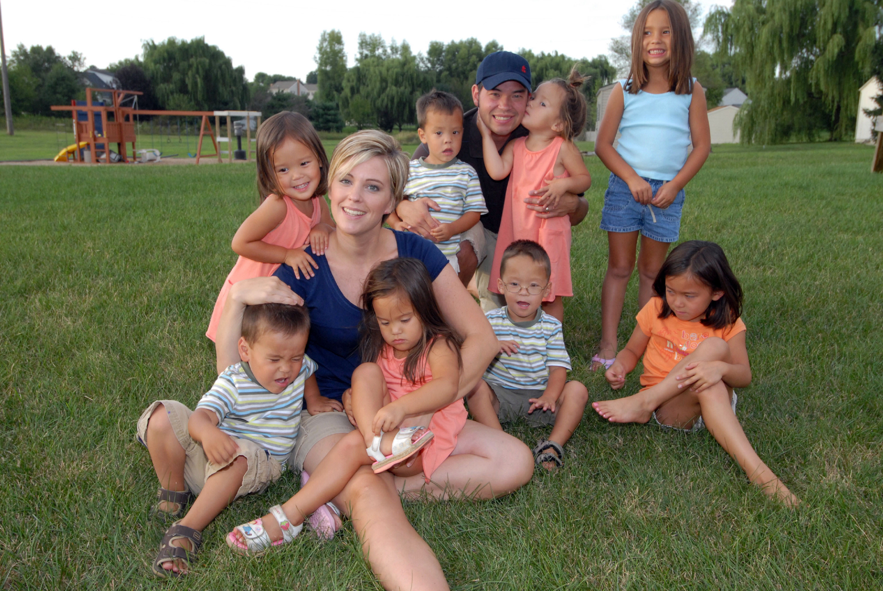 Kate Gosselin, Jon Gosselin and kids