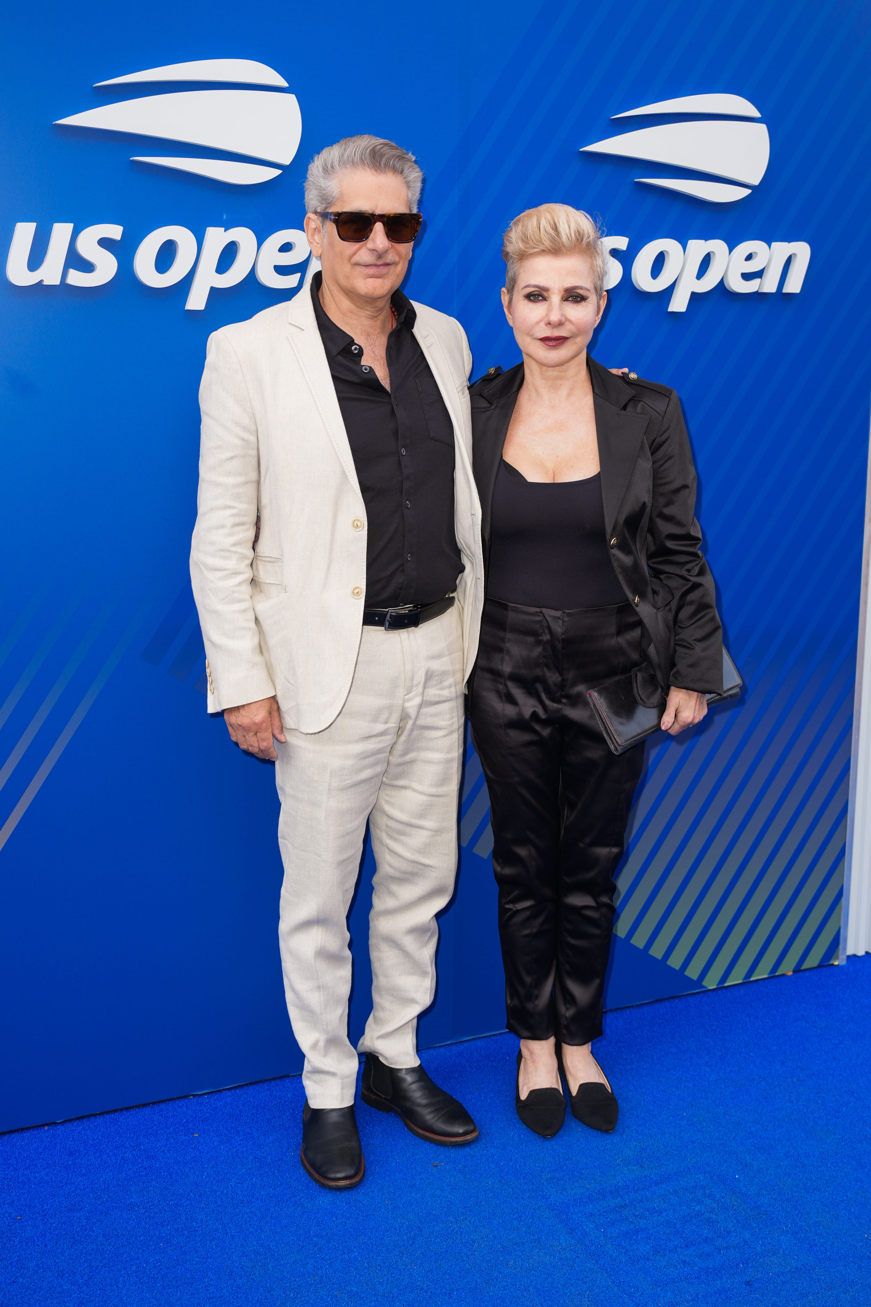 Michael Imperioli and Victoria Imperioli at the US Open.