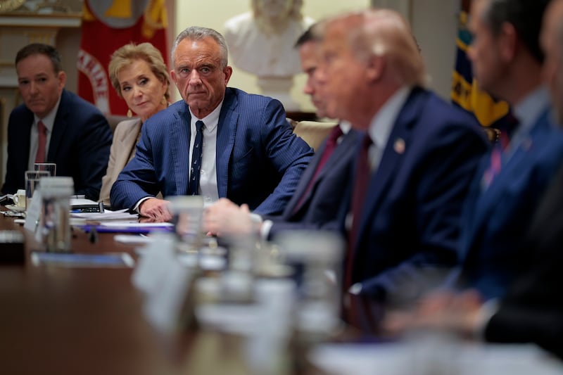 Robert F. Kennedy Jr. and Donald Trump