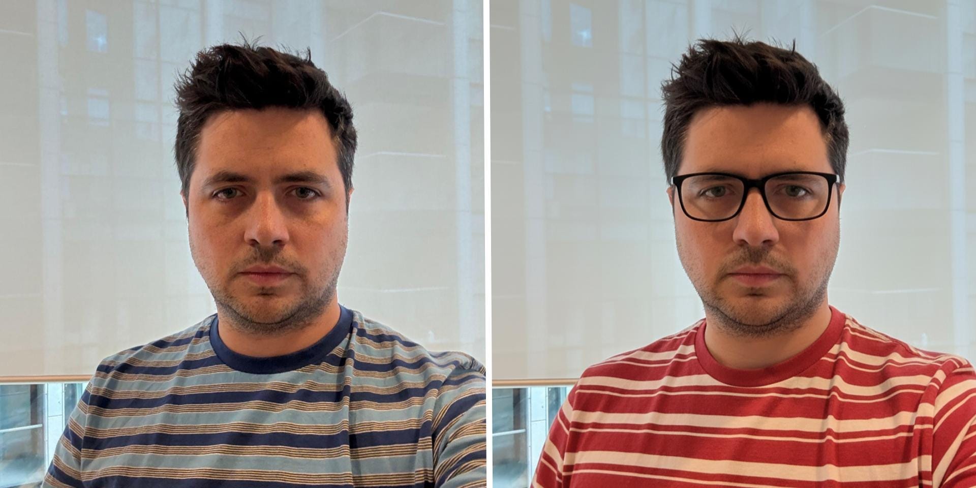 Business Insider reporter Hugh Langley edited an image of himself using Google's Nano Banana image editing tool.