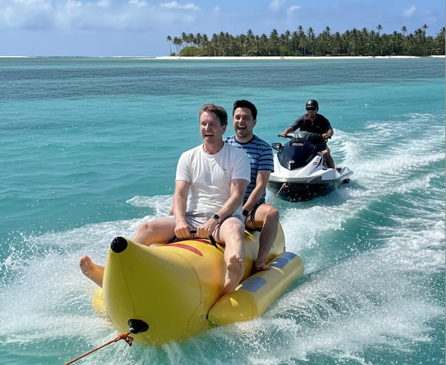 Business Insider tech reporters Alistair Barr and Hugh Langley edited photos of themselves using Google's new AI image-editing tool that comes baked into the Gemini chatbot service.